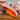 Vegan Leather Pen Pouch - Pink + Orange - Bumble Living