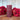 Dark Red Macon Pillar Candle rustic 60 h - Bumble Living