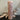 Taupe Rustic Pillar Candle 210 hours - Bumble Living
