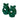 Green Salt and Pepper Gluggle Pots - Bumble Living