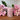 Leaf Pattern Macon Dusty Rose Pillar Candle 45 h - Bumble Living