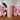 Leaf Pattern Macon Dusty Rose Pillar Candle 64 h - Bumble Living