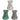 Eden Ceramic Flower Burner Assorted Colour - Bumble Living