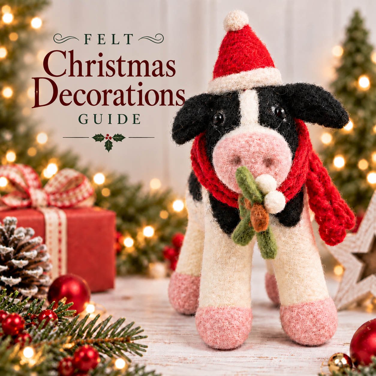 Ultimate Guide to Felt Christmas Decorations - Bumble Living