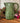 Green Fern Ceramic Jug