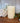 Cream Rustic Pillar Candle 90 hours