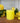 Rustic Pillar Candle Lemon 70x75cm