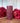 Dark Red Macon Pillar Candle rustic 60 h