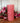 Raspberry Macon Pillar Candle 60 hours