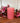 Raspberry Macon Pillar Candle 40 hours