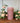 Rustic Scalloped Pillar Candle Dusky Pink 70x130mm