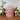 Rustic scalloped dusky pink pillar candle, 100x100mm, from Grand Illusions, displayed with a textured surface and decorative design.