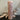 Taupe Rustic Pillar Candle 210 hours - Bumble Living