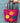 Circle Hot Pink Small Tote Bag - Bumble Living