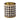 A Dopo Black & White Wavy Storage Tin - Bumble Living