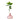 Acorn Vase Pink - Bumble Living