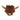 A medium-sized Ailsa Highland Cow jute wall ornament by Aquarelle Home, featuring a brown Highland Cow design for home decor.