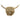 Ailsa the Highland Cow mini wall ornament by Aquarelle Home, natural jute Highland Cow animal wall hanging decor.