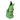 Apple green XL Croggle Jug by The Gluggle Jug Factory, showcasing a large, decorative ceramic jug with a glossy finish