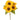 Artificial sunflower bunch from Oaktree UK, featuring vibrant yellow sunflowers with green leaves, ideal for home decor or craft projects.