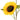 Artificial sunflower spray from Oaktree UK with vibrant yellow blooms and green foliage, ideal for floral arrangements.
