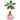 Avocado Vase Pink - Bumble Living