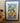 Capri Lemon Spanish Tile Print Blue Frame 60x40cm - Bumble Living