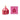 Ceramic Trinket Box - Pink + Red Stripe - Bumble Living