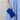 Chalk UK Hampstead bag in cobalt blue suede, stylish and versatile with a sleek design and top handle.