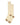 Chalk UK Heel Toe Long Sock- Ivory & Biscuit - Bumble Living