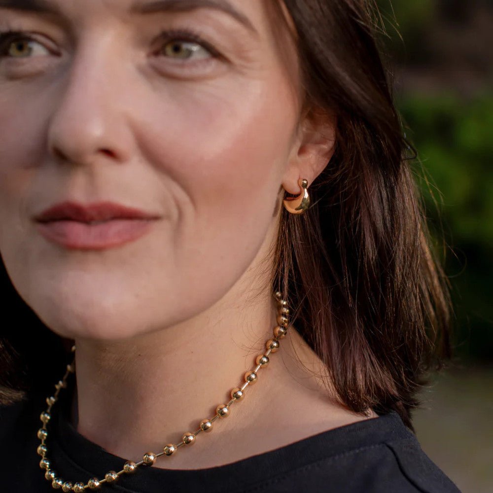 Chalk UK Mini Tear Earring - Gold - Bumble Living