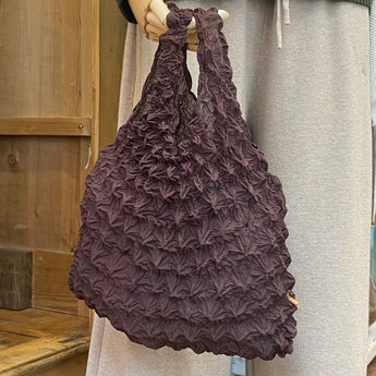 Chocolate eco bag from My Little Eco Bags featuring durable fabric and eco-friendly design, ideal for everyday use.