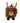 Christmas Highland Cow Felt Decoration - Bumble Living
