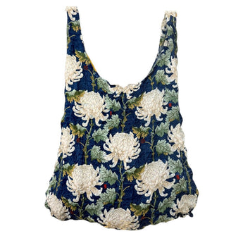 Chrysanthemum Eco Bag by My Little Eco Bags, durable reusable bag with floral chrysanthemum design, perfect for shopping and daily use.