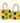 Circle Lime Small Tote Bag - Bumble Living