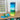 Colorful gradient tower block game from Block Design, featuring a stack of vibrant, multicolored wooden blocks for puzzles and stacking fun.