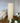 Cream Rustic Pillar Candle 80 hours - Bumble Living