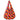 Electric Orange Patterned Eco Bag - Bumble Living
