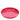 Vibrant pink enamel trinket dish, 17.5cm Rex B2B, with smooth glossy finish and decorative edge for jewelry storage.