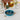 Blue enamel trinket dish by Rex B2B, featuring a smooth, glossy surface perfect for jewelry or small accessories.