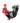 Festive Turkey with Candy Cane Felt Decoration - Bumble Living