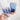 Fish Stacking Drinking Glass - Set of 4 - Blue - Bumble Living