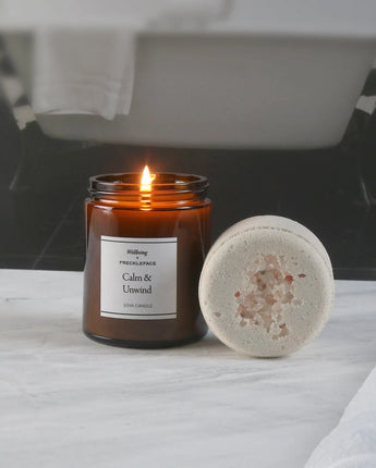 Freckleface Bath Time Ritual Duo wax melts in colorful packaging, perfect for creating a relaxing bath experience.