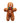 Gingerbread Man Felt Decoration - Bumble Living