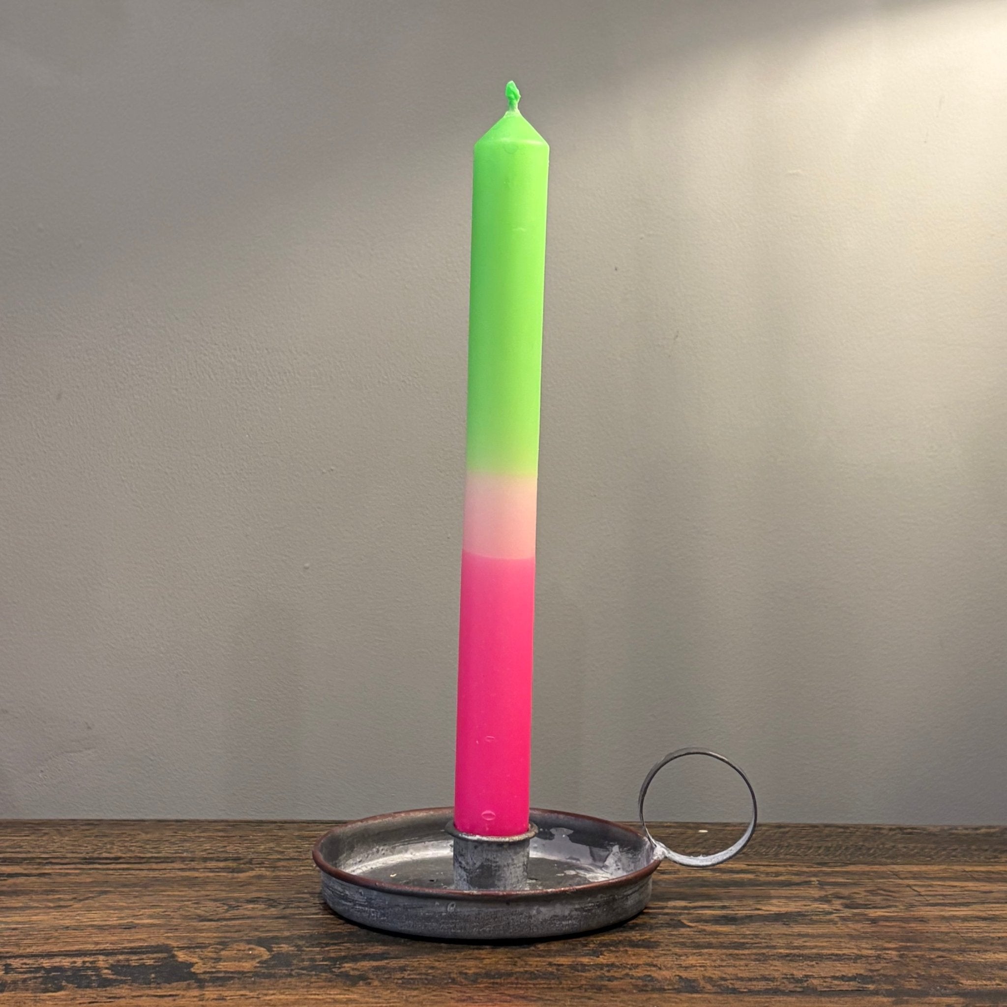 Glow Sticks Dip Dye Dinner Candle - Bumble Living
