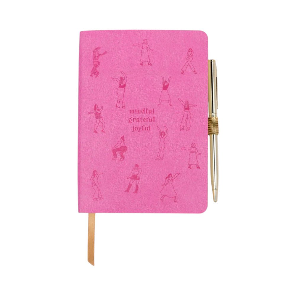 Gratitude Journal with Pen - Dancing Ladies - Bumble Living
