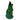 Large green Croggle Jug by The Gluggle Jug Factory, featuring a textured ceramic surface and classic design.