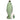 Green Fish Glass Bottle - 500ml - Bumble Living