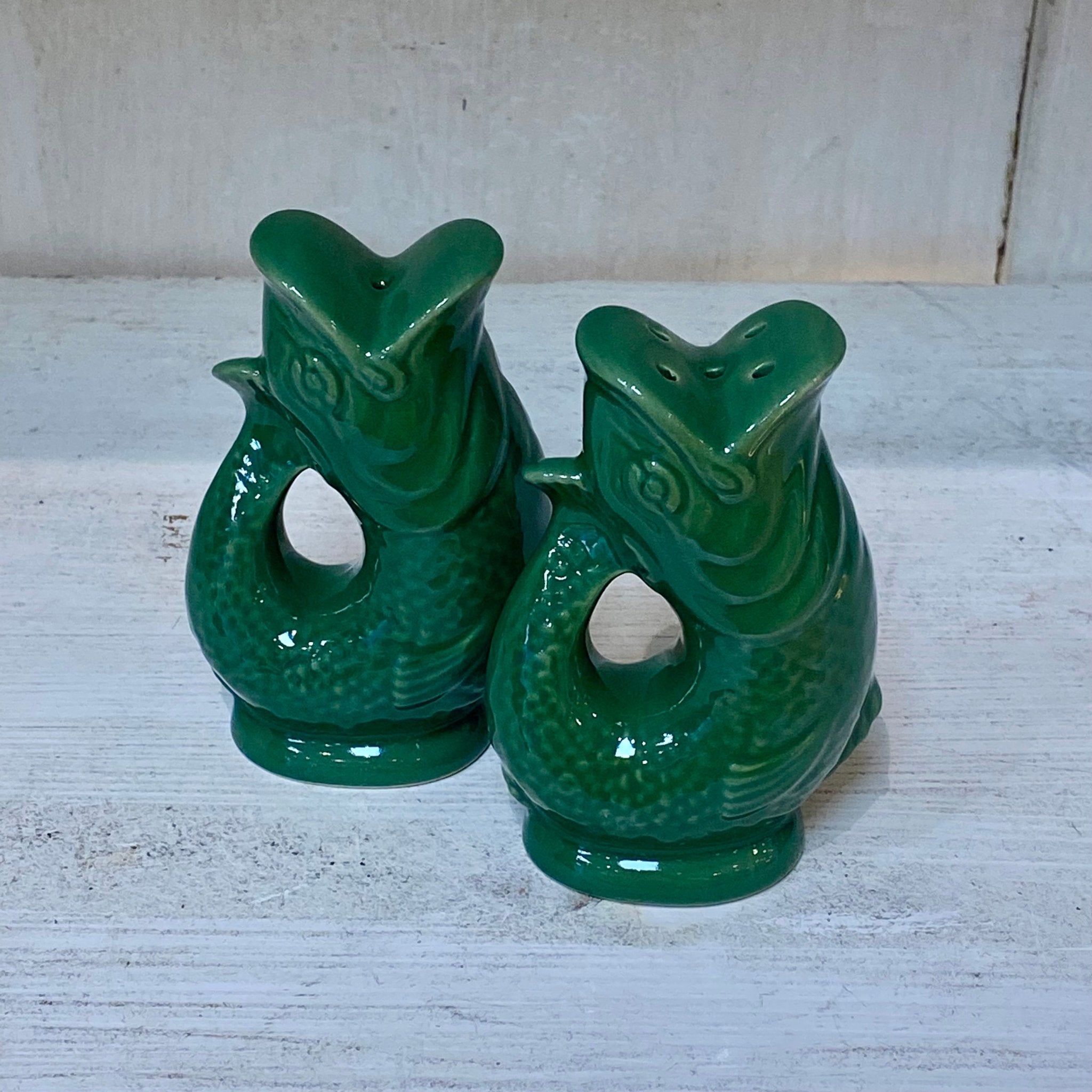 Green Salt And Pepper Gluggle Pots Gluggle Jug Bumble Living green-salt-and-pepper-gluggle-pots-gluggle-jug-bumble-living