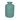 Green glass bottle vase with vertical pattern by Casa Verde, featuring a sleek, modern design suitable for floral arrangements.